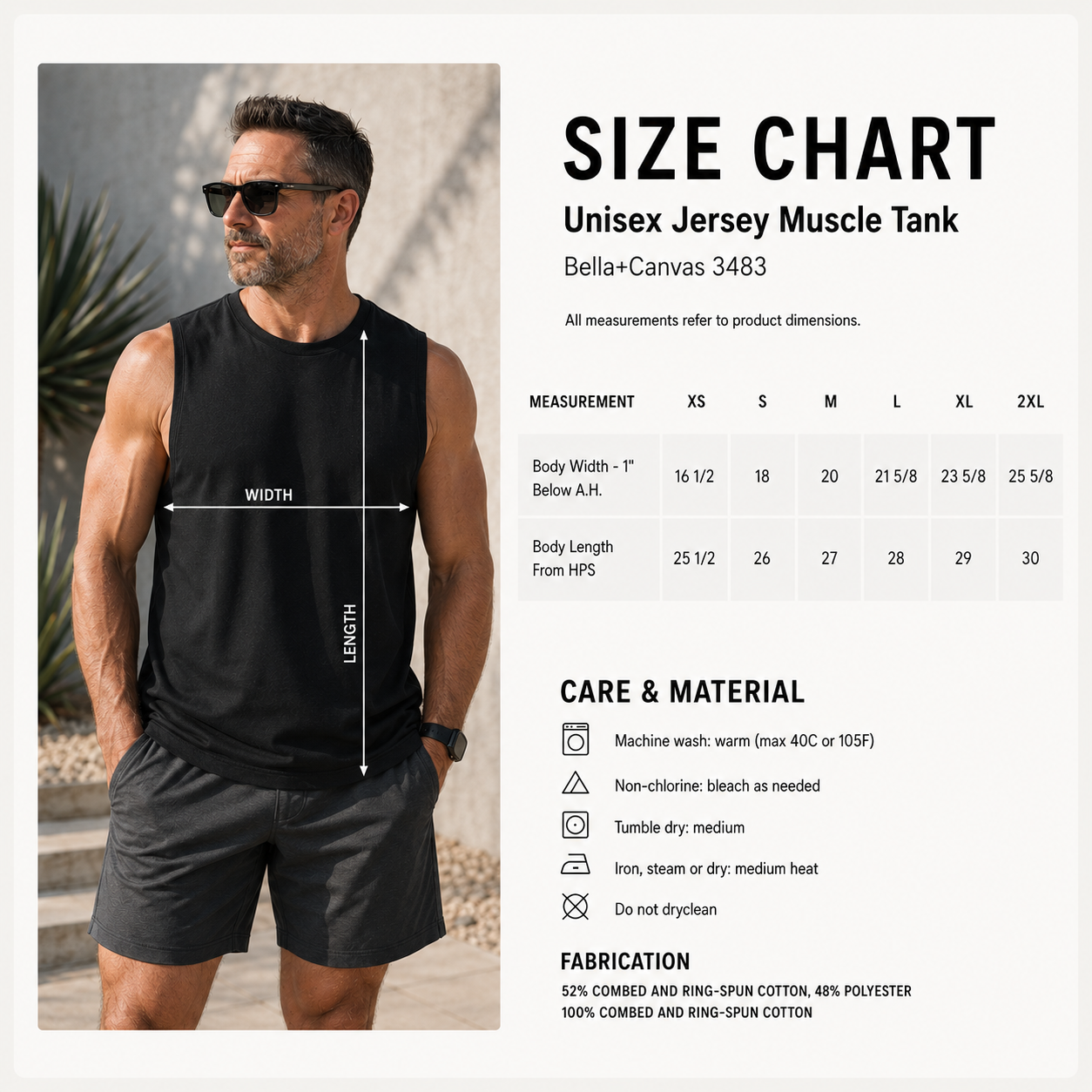Two Seater Threesome Graphic Muscle Tank