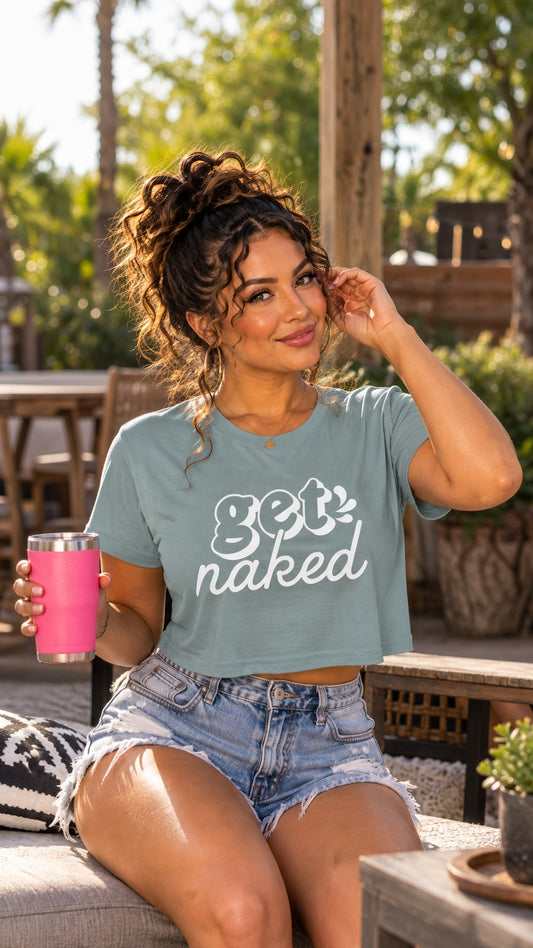 Get Naked Women's Crop Top