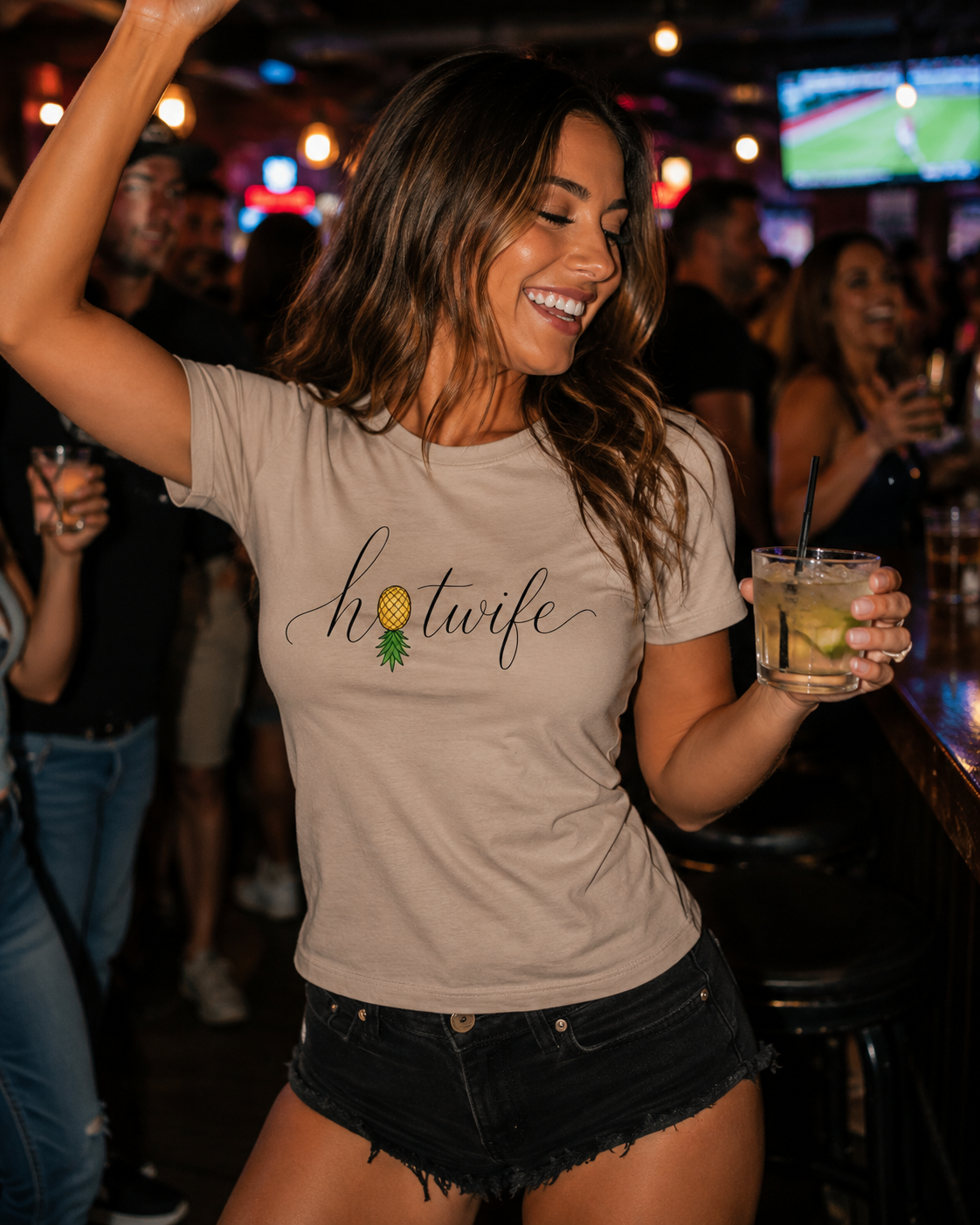 Hotwife Pineapple Women's Relaxed T-Shirt