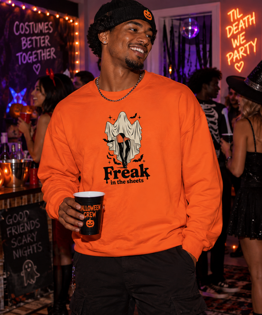 Freak in the Sheets Unisex Crewneck Sweatshirt
