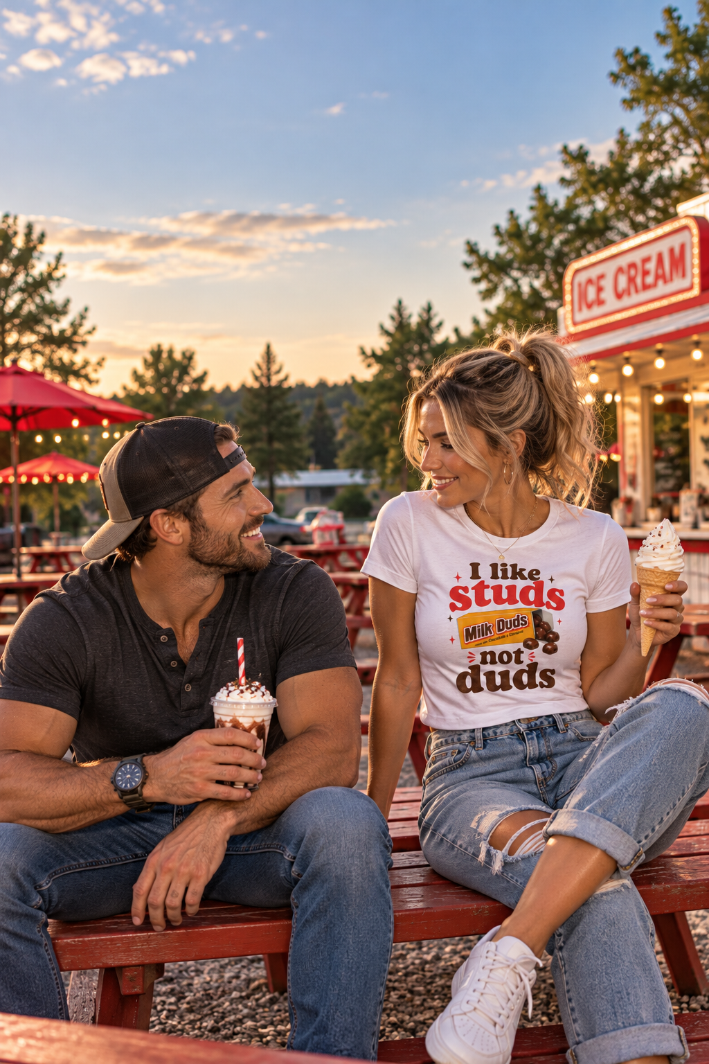 I Like Studs Not Duds Women's Relaxed T-Shirt