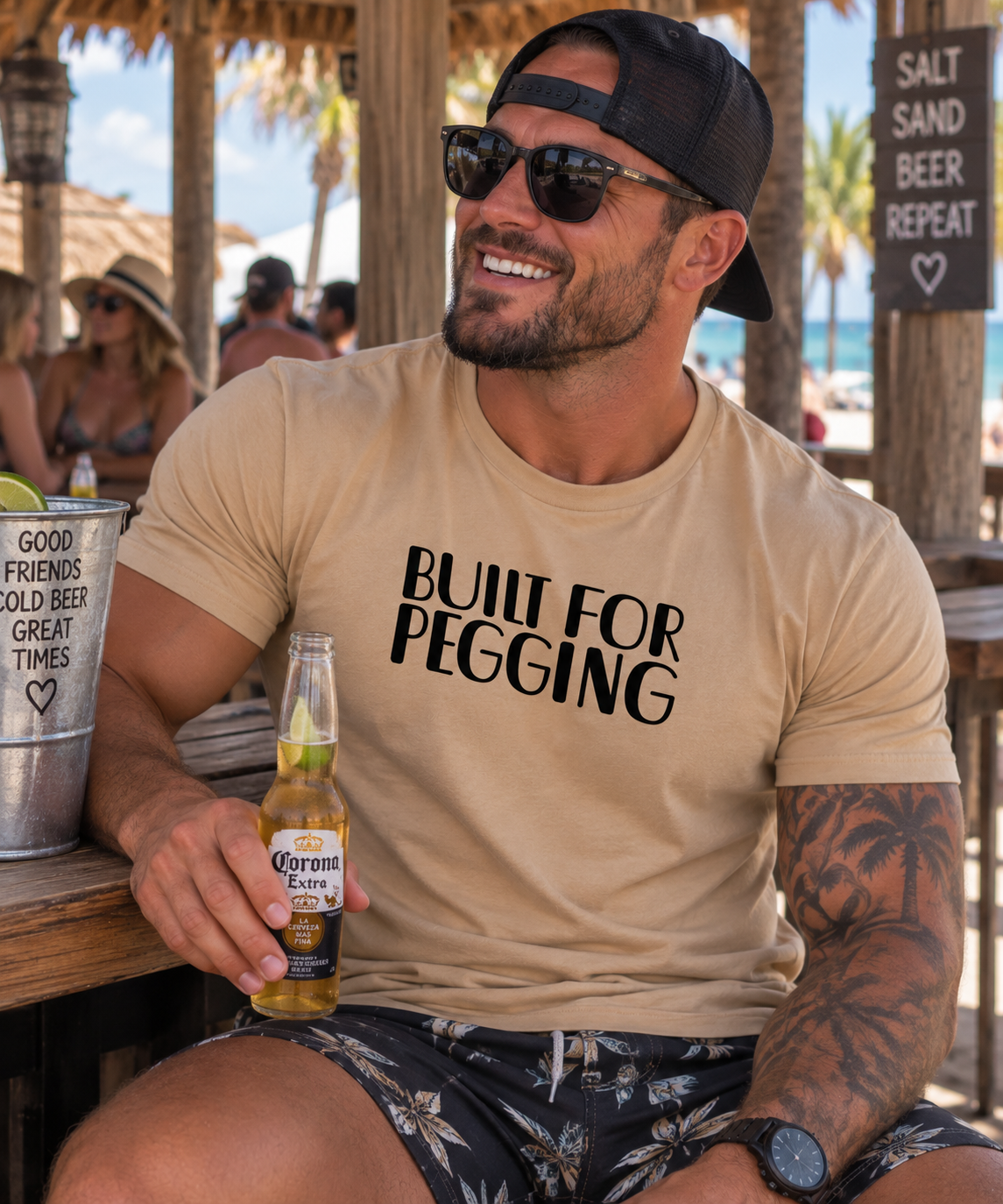 Built for Pegging Men's Graphic T-Shirt