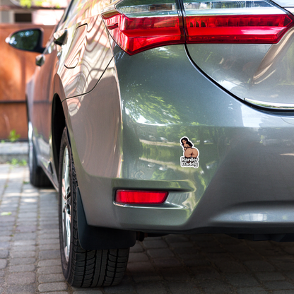 Harder Daddy Kiss-Cut Vinyl Sticker