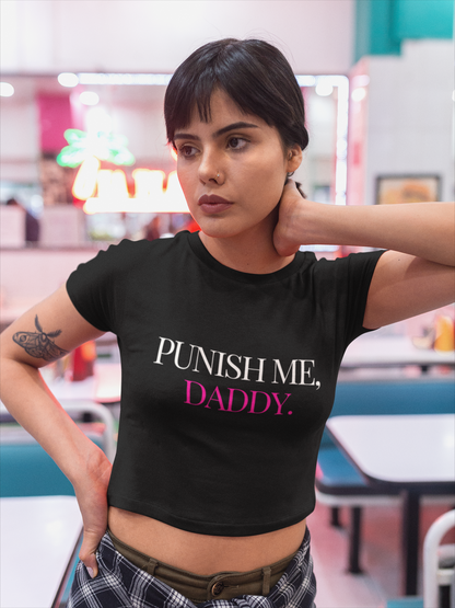 Punish Me Playful Swinger Crop Top