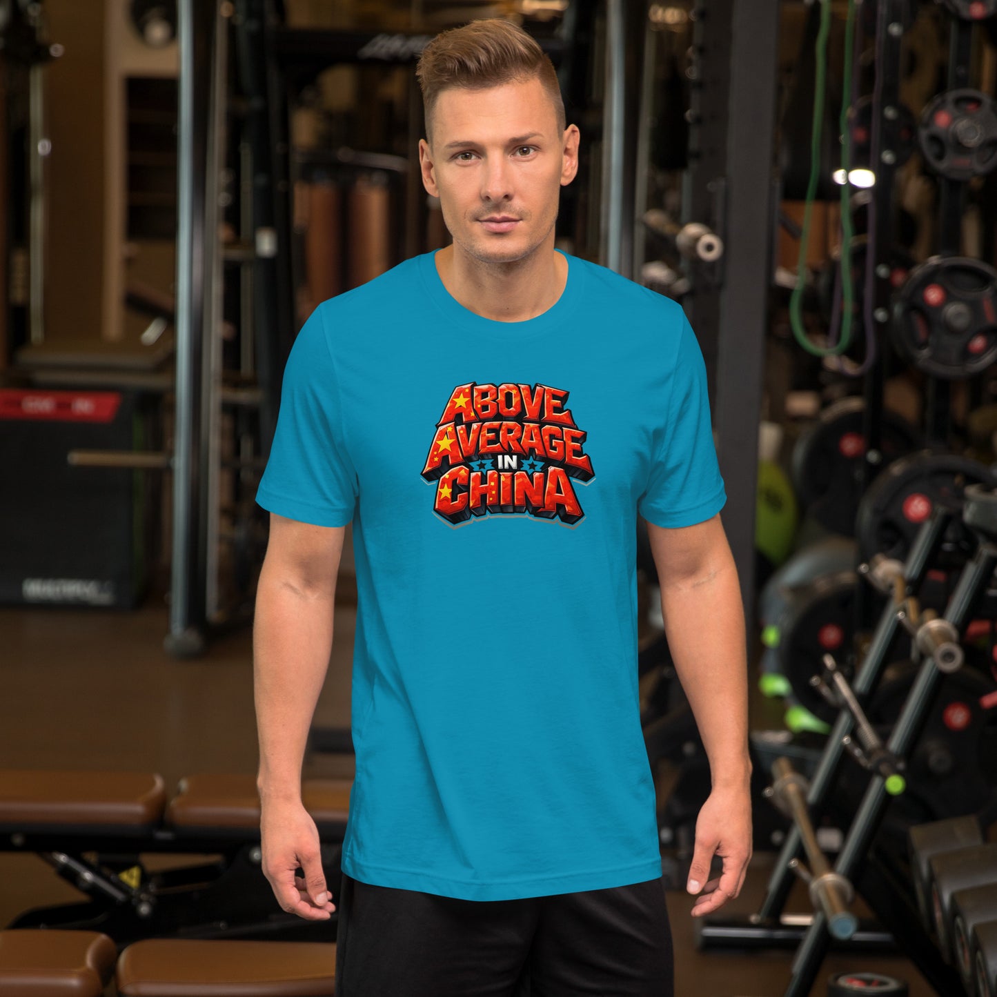 Above Average in China & Below Average in Africa Graphic T-Shirt