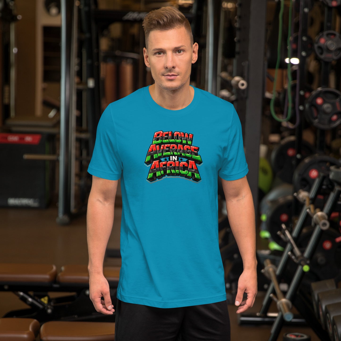Below Average in Africa Graphic T-Shirt
