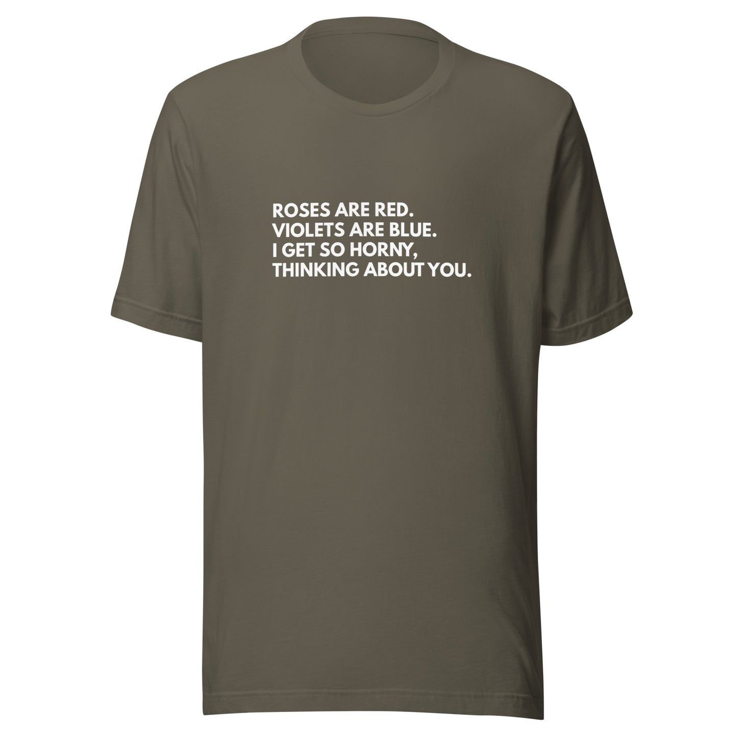 Roses Are Red Valentine Poem Graphic Tee