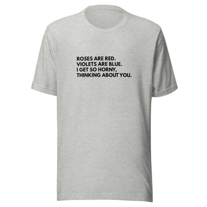 Roses Are Red Valentine Poem Graphic Tee