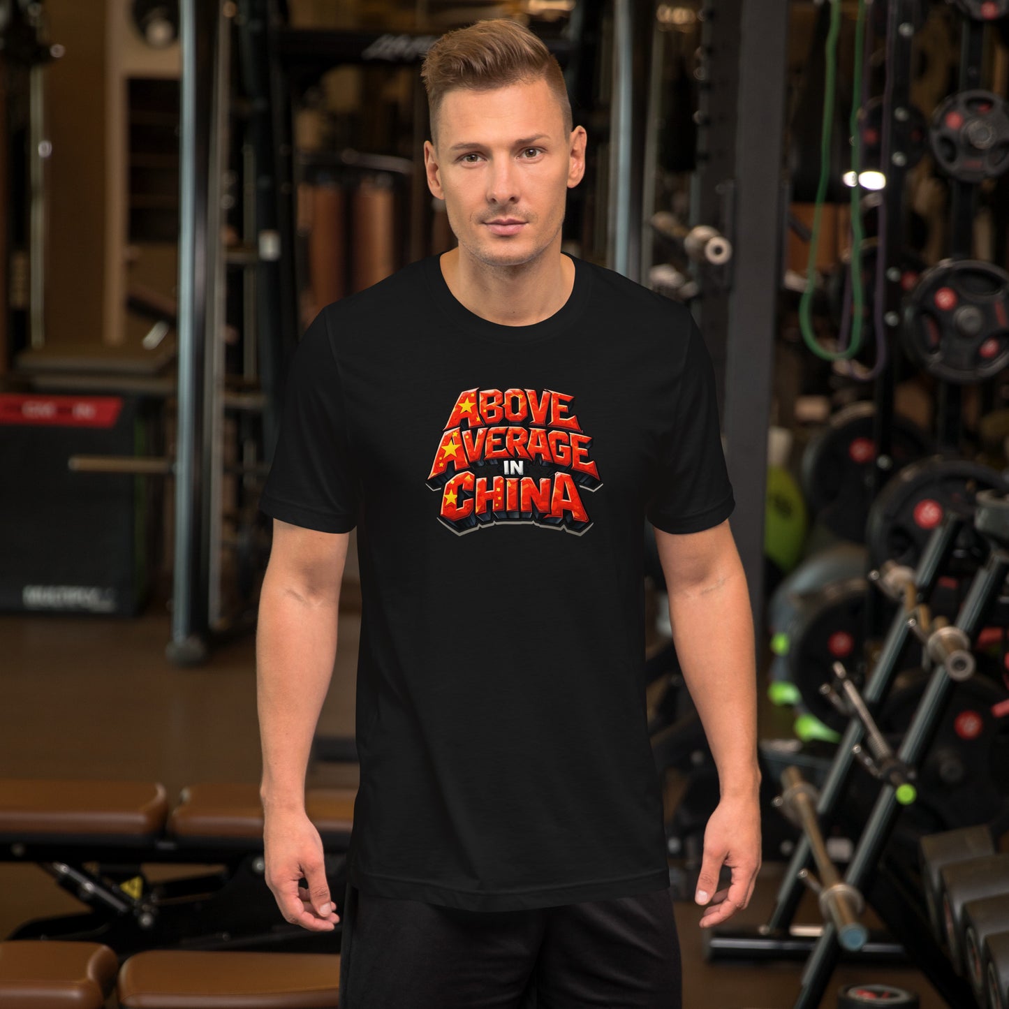 Above Average in China & Below Average in Africa Graphic T-Shirt