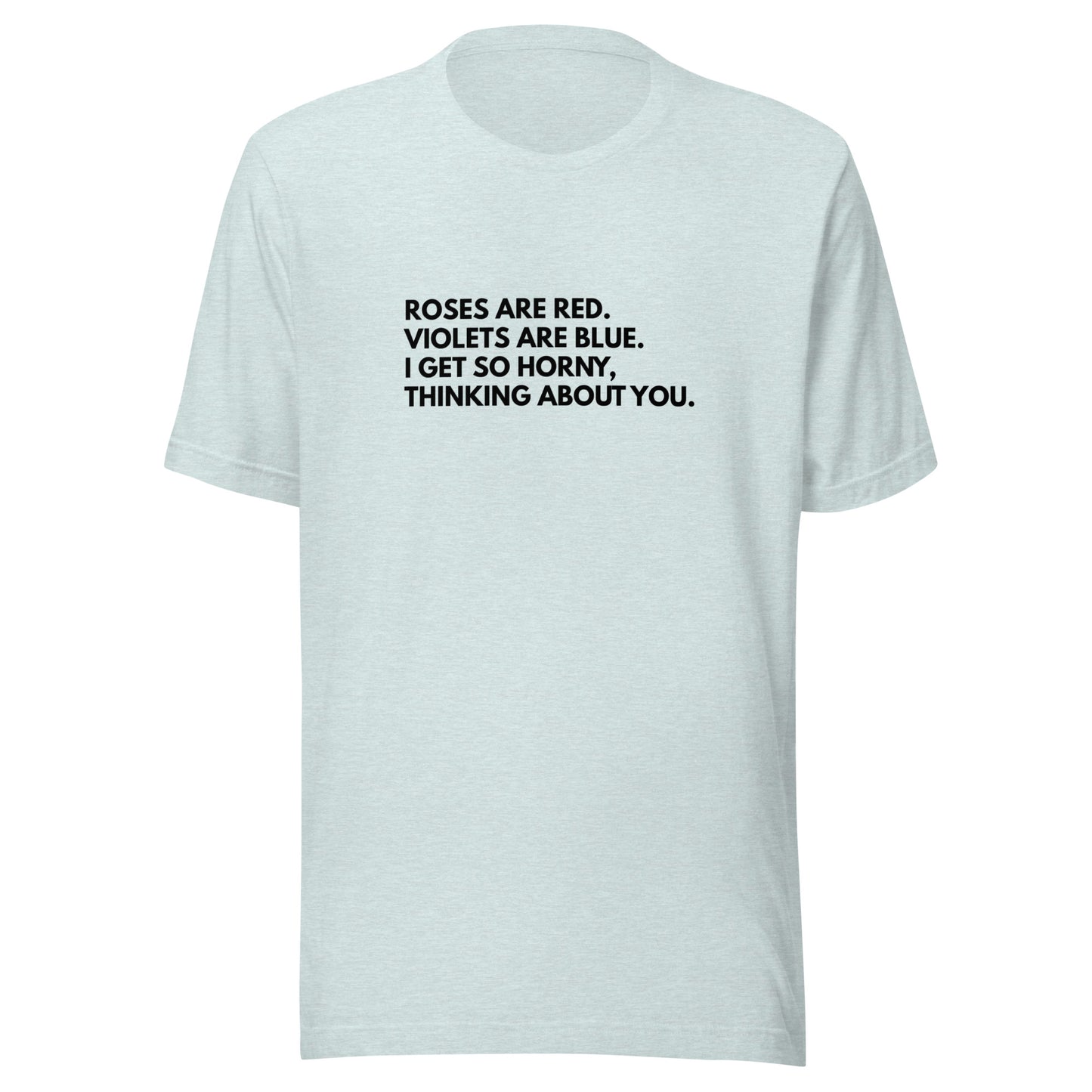 Roses Are Red Valentine Poem Graphic Tee