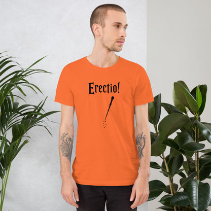 Erectio! Graphic T-Shirt | Black Print