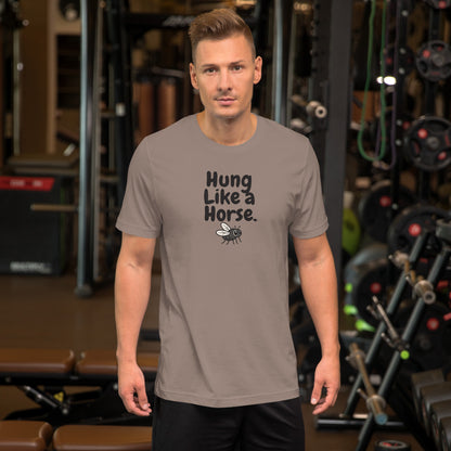 Hung Like a Horse Fly Graphic T-Shirt