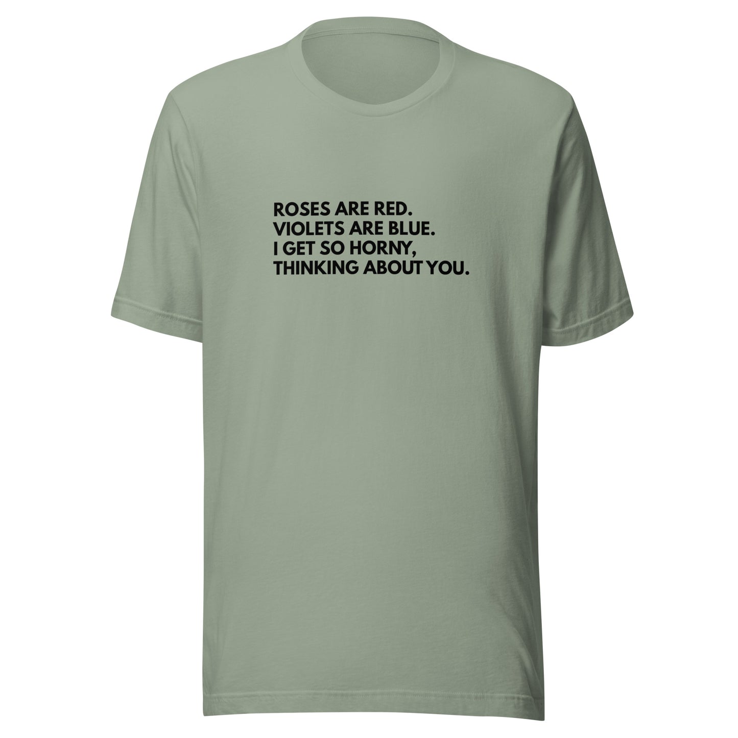 Roses Are Red Valentine Poem Graphic Tee