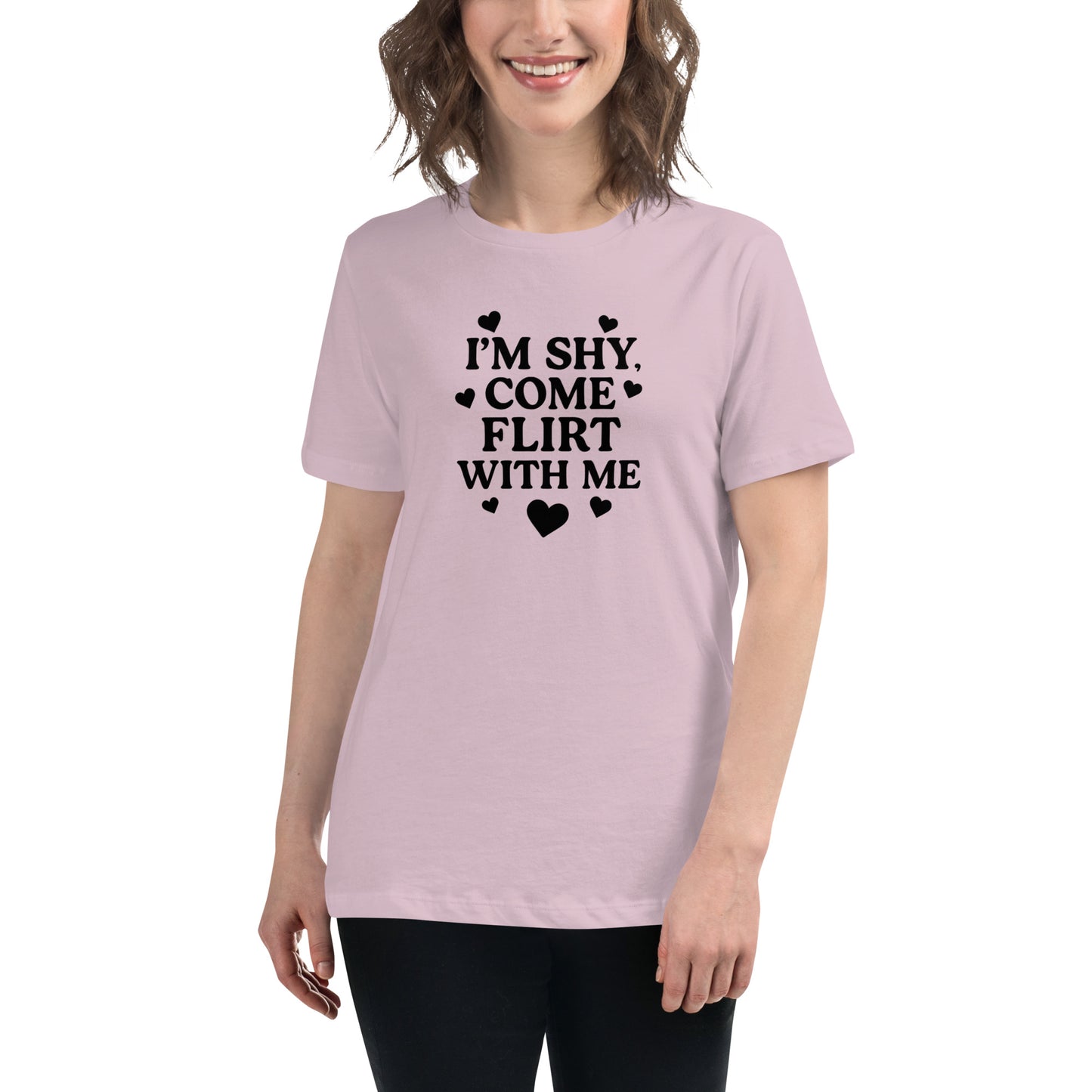 I'm Shy, Come Talk to Me Women's Graphic T-Shirt