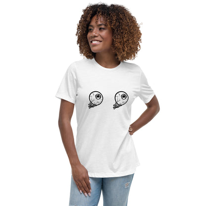 Spooky Eyeballs Women's Graphic T-Shirt